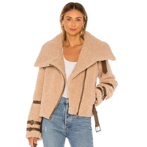 Tularosa Bailey Moto Jacket in Camel